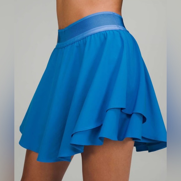 lululemon athletica Dresses & Skirts - Lululemon Athletica Vibrant Blue Skater Skirt